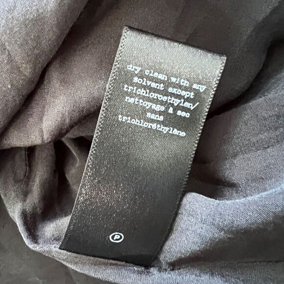 Rag & Bone Evie Honeycomb Shift Dress Size L Black Pockets Sleeveless - Picture 7 of 8